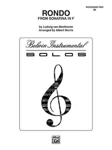 Beethoven - Rondo (from Sonatina in F) arr. Morris, Flute, Oboe (2nd Fl.) and Clarinet