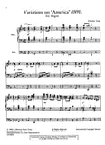 Ives, Charles - Variations On ''America'' (1891) & Adeste Fidelis In An Organ Prelude (1897) - Organ solo