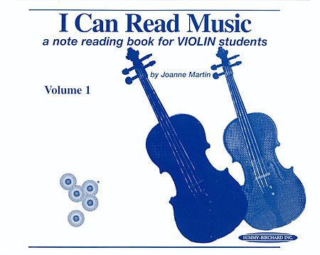 I Can Read Music, Volume 1 for Violin - Joanne Martin