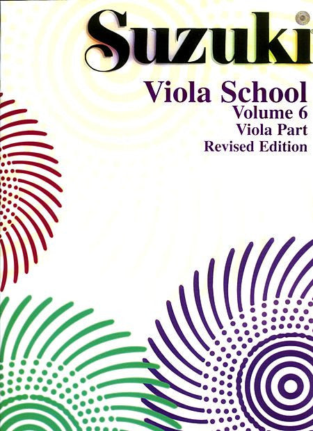 Suzuki Viola School Viola Part, Volume 6 (Revised)