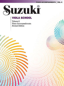 Suzuki Viola School Piano Acc., Volume 6 (Revised)