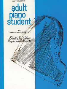 Glover, David Carr - Adult Piano Student, Level 1