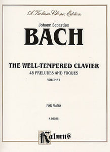 J. S. Bach - The Well-Tempered Clavier, Volume I (Bischoff)