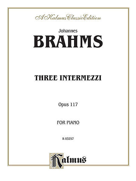 Three Intermezzi, Op. 117