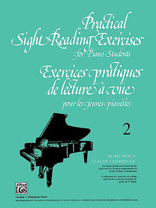 Practical Sight Reading Exercises for Piano Students, Book 2 - Piano Method Series*