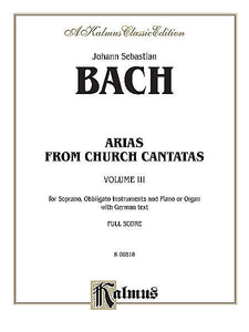 Soprano Arias from Church Cantatas, Volume III (5 Sacred)