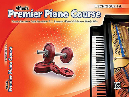 Premier Piano Course: Technique Book 1A