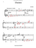 Checkers  by Carol Klose Late Elementary/Level 3 Educational Piano Library