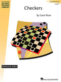 Checkers  by Carol Klose Late Elementary/Level 3 Educational Piano Library