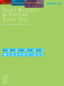 Sight Reading & Rhythm Every Day, Book 4A - Helen Marlais with Kevin Olson - Piano Book