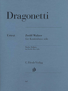 12 Waltzes for Double Bass Solo Double Bass Solo (ed. Tobias Glocker) Henle Music Folios Double Bass Solo