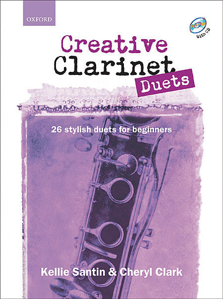 Creative Clarinet Duets + CD - Santin, Kellie/Clark, Cheryl - Sheet Music