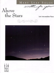 Above the Stars - Mary Leaf - Piano Solo Sheet