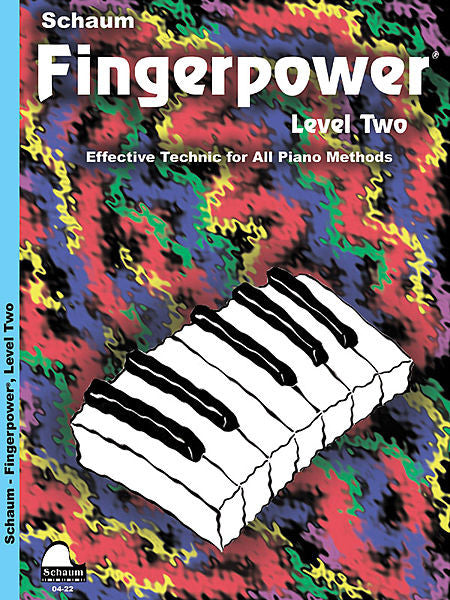 Schaum, Wesley - Fingerpower Book, Level 2 - Effective Technic for All Piano Methods - Piano Method Series