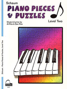 Rita, Al & Dan - Schaum Piano Pieces & Puzzles, Level 2 - Piano Method Series*