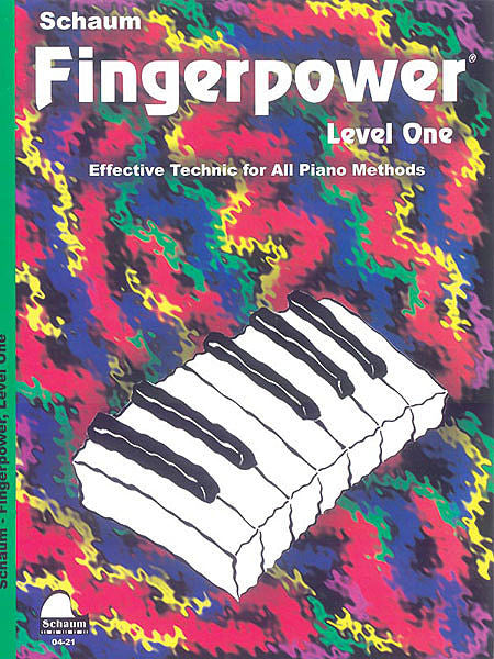 Schaum, Wesley - Fingerpower Book, Level 1 - Effective Technic for All Piano Methods