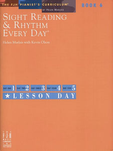 Sight Reading & Rhythm Every Day, Book 6 - Helen Marlais with Kevin Olson - Piano Book