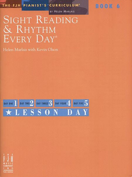 Sight Reading & Rhythm Every Day, Book 6 - Helen Marlais with Kevin Olson - Piano Book