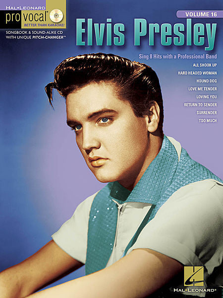 Elvis Presley - Volume 2 Pro Vocal Men's Edition Volume 16 Book/CD Pack(OUT OF PRINT)