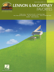 Lennon & McCartney Favorites Piano Play-Along Volume 68 Book/CD Pack Piano Play-Along P/V/G