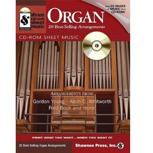 Organ - 20 Best-Selling arrangements - Over 65 pages of music on a  CD-ROM - Mixed Organ Collection (POP)