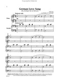 German Love Song - Folk Song arr. Weekley & Arganbright - Elementary - Piano Duet Sheet (1 Piano 4 Hands)