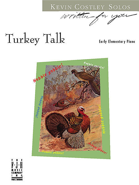 Turkey Talk - Kevin Costley - Piano Solo Sheet