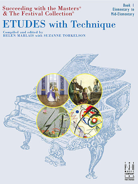 Etudes with Technique, Book 1 - Helen Marlais with Suzanne Torkelson - Piano Book