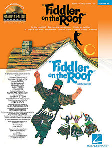 Fiddler on the Roof Piano Play-Along Volume 80  Book/CD Pack (OUT OF PRINT)