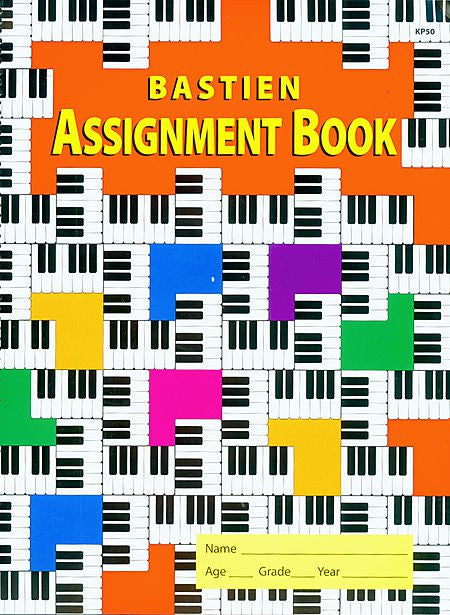 Bastien Assignment Book - Jane Bastien