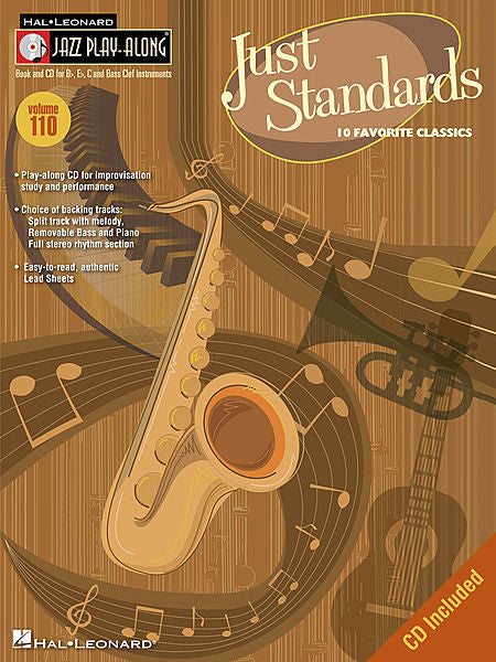 Just Standards Jazz Play-Along Volume 110 (OUT OF PRINT)