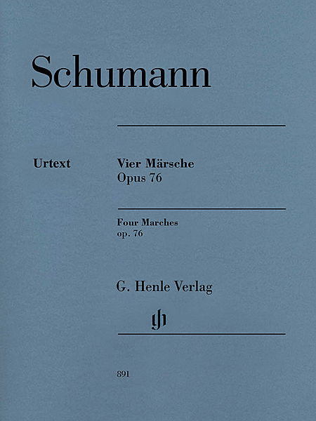 4 Marches, Op. 76 ed. Ernst Herttrich fing. Klaus Schilde Henle Music Folios