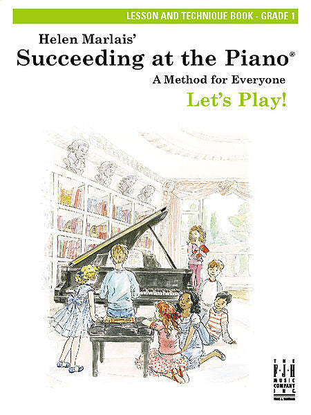 Succeeding at the Piano , Lesson and Technique Book - Grade 1 - various - Piano Book