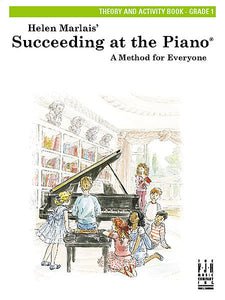 Succeeding at the Piano , Theory and Activity Book - Grade 1 - various - Piano Book