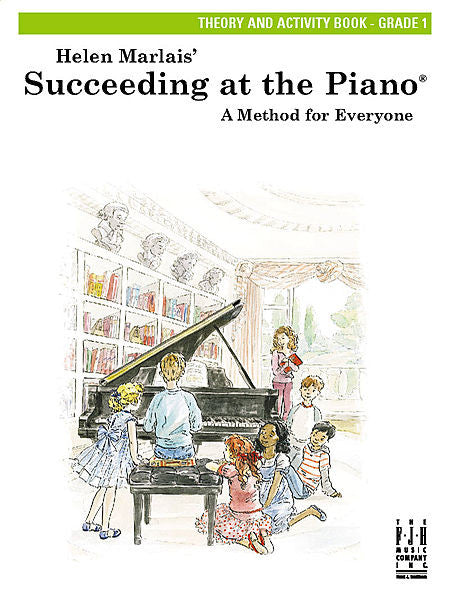 Succeeding at the Piano , Theory and Activity Book - Grade 1 - various - Piano Book