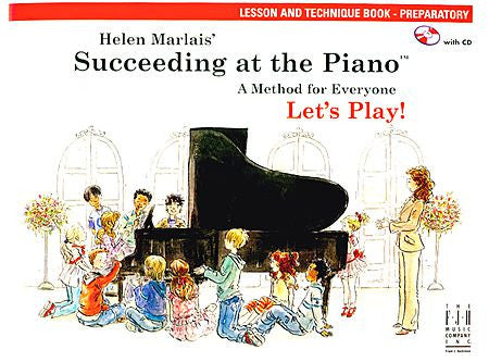 Succeeding at the Piano , Lesson and Technique Book - Preparatory (with CD) - various - Piano Book