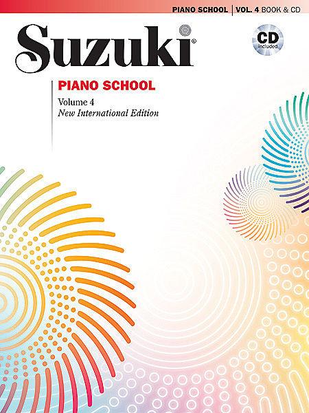 Suzuki, Shinichi - Piano School, Volume 4 w/CD - Piano Method Series w/CD