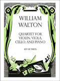 Quartet for Violin, Viola, Cello, and Piano - Walton, William Macdonald, Hugh - Set of parts (& score for pianist) Sheet Music