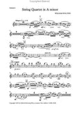 String Quartet in A minor - Walton, William Macdonald, Hugh - Set of parts Sheet Music