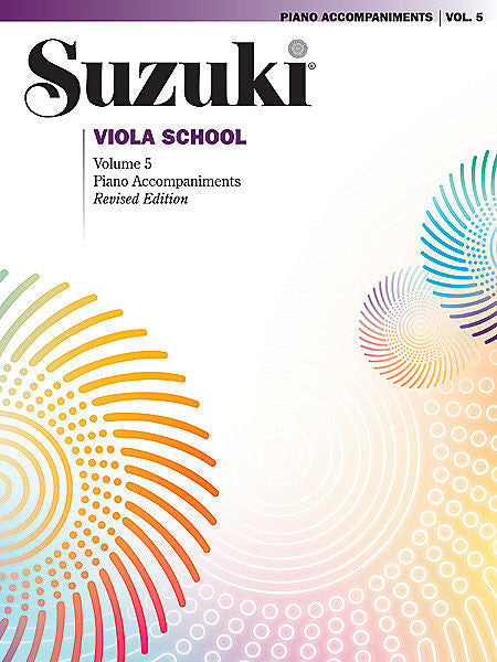 Suzuki Viola School Piano Acc., Volume 5 (Revised)