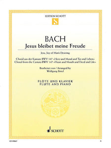 Jesu, Joy of Man's Desiring Flute and Piano (arr. Wolfgang Birtel)