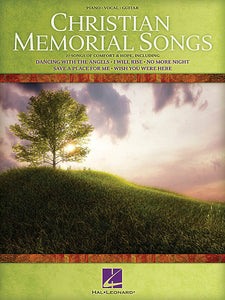 Christian Memorial Songs Piano/Vocal/Guitar Songbook