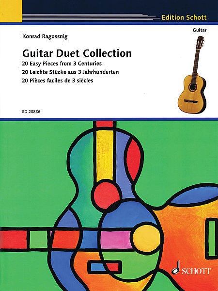 Guitar Duet Collection, 20 Easy Pieces from 3 Centuries ed. Konrad RagossnigI