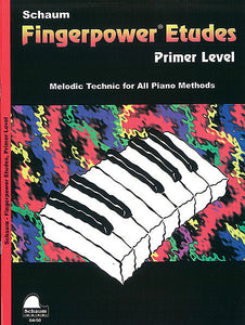 Schaum, Wesley - Fingerpower Etudes, Primer Level - Effective Technic for All Piano Methods - Piano Method Series*