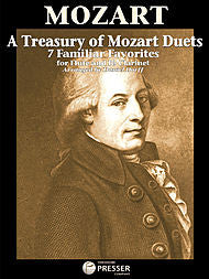 A Treasury Of Mozart Duets 7 Familiar Favorites Flute, Clarinet E-FLAT MAJOR - Wolfgang Amadeus Mozart arr. Daniel Dorff