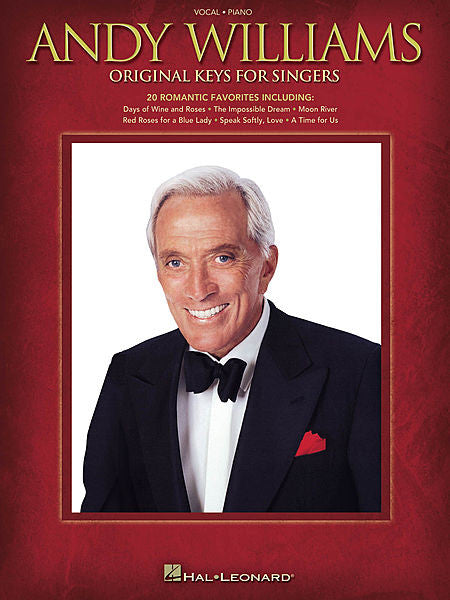 Andy Williams - Original Keys for Singers Vocal Piano Vocal/Piano