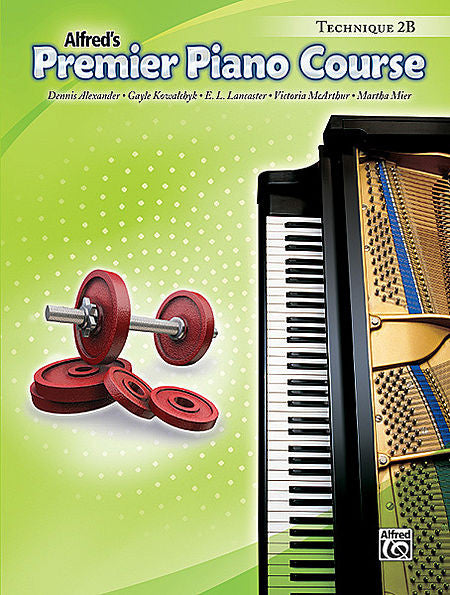 Premier Piano Course: Technique Book 2B