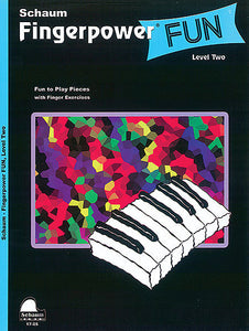 Schaum, Wesley - Fingerpower Fun, Level 2 - Fun to Play Pieces w/Finger Exercises & Duet Accompaniment - Piano Method Series*