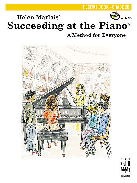 Succeeding at the Piano , Recital Book, Grade 2B - various - Piano Book