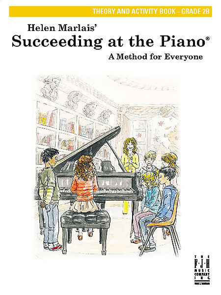 Succeeding at the Piano , Theory and Activity Book, Grade 2B - various - Piano Book